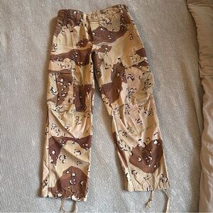 Urban Renewal Desert “chocolate chip” camouflage cargo pants